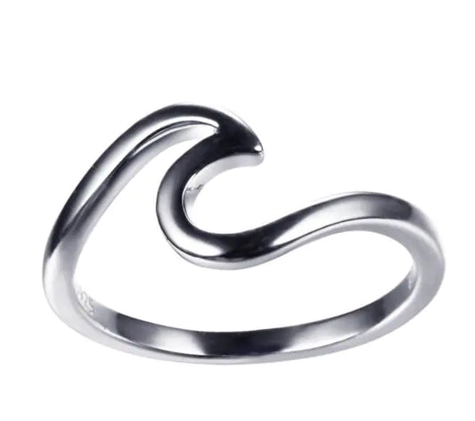 "2 Character Pure Silver Ring"